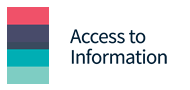 Access to information icon — colour