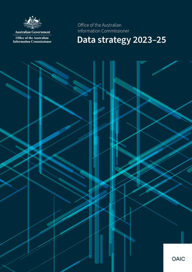 Cover page of the OAIC Data Strategy 2023-25